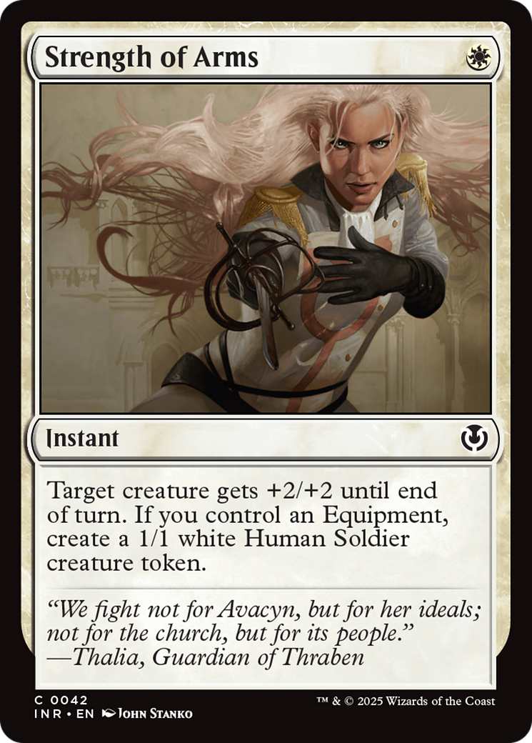 Strength of Arms [Innistrad Remastered] | Mega City Incorporated