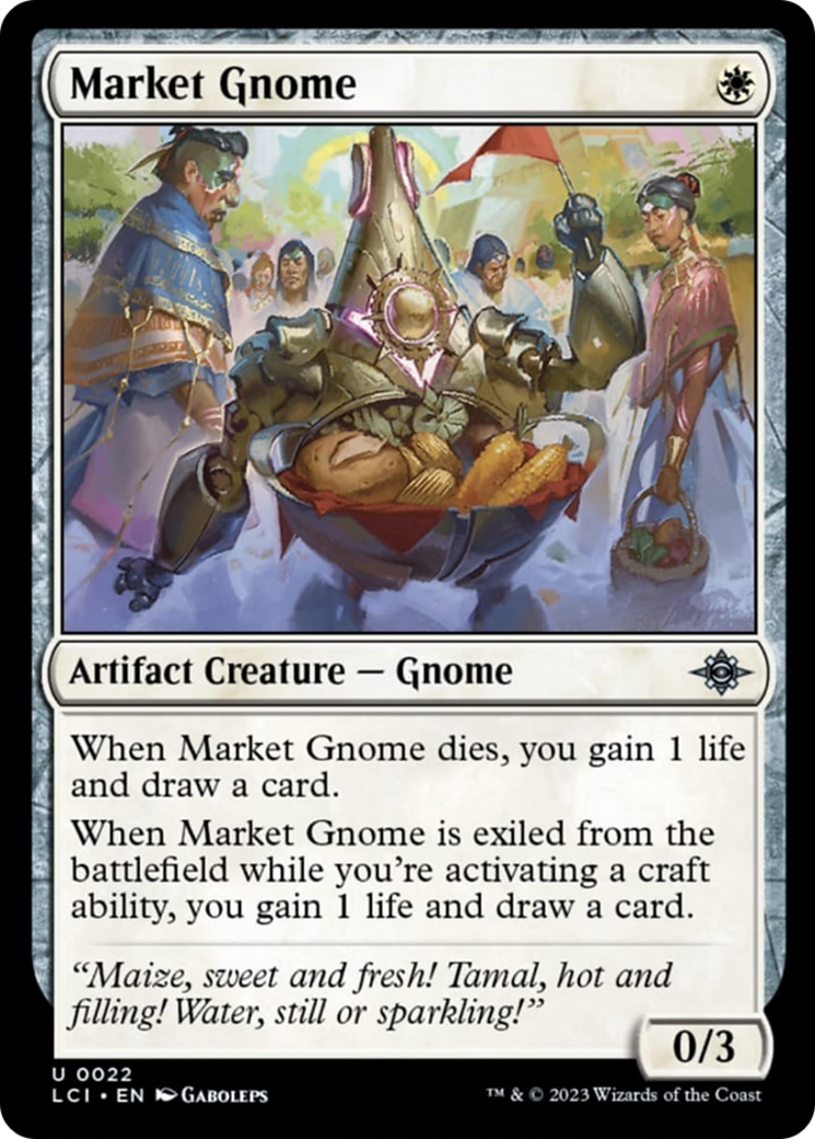 Market Gnome [The Lost Caverns of Ixalan] | Mega City Incorporated