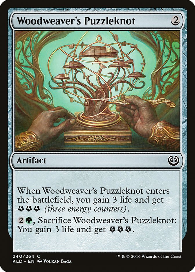 Woodweaver's Puzzleknot [Kaladesh] | Mega City Incorporated