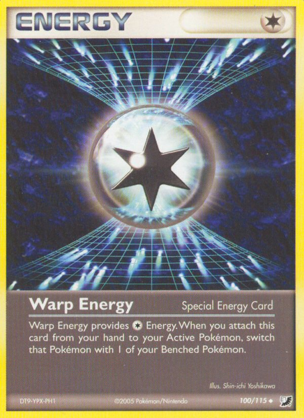 Warp Energy (100/115) [EX: Unseen Forces] | Mega City Incorporated