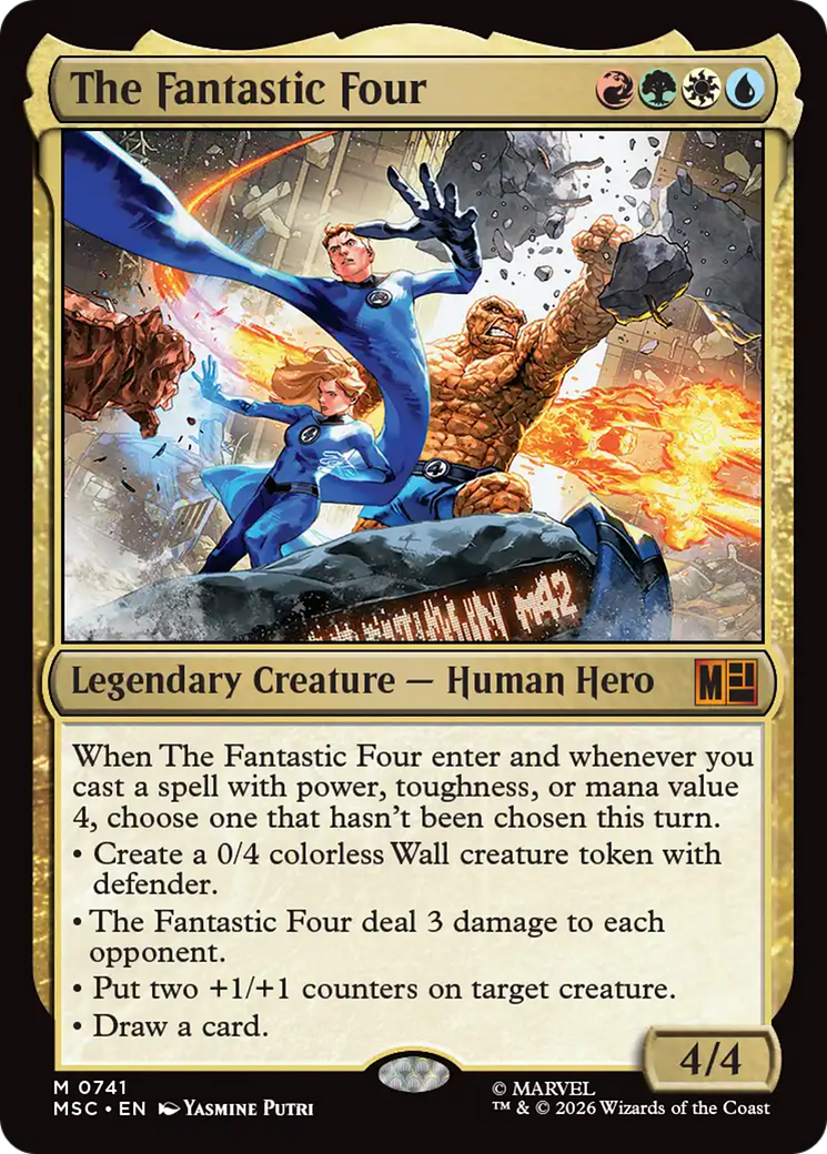The Fantastic Four [Marvel Super Heroes Commander] | Mega City Incorporated