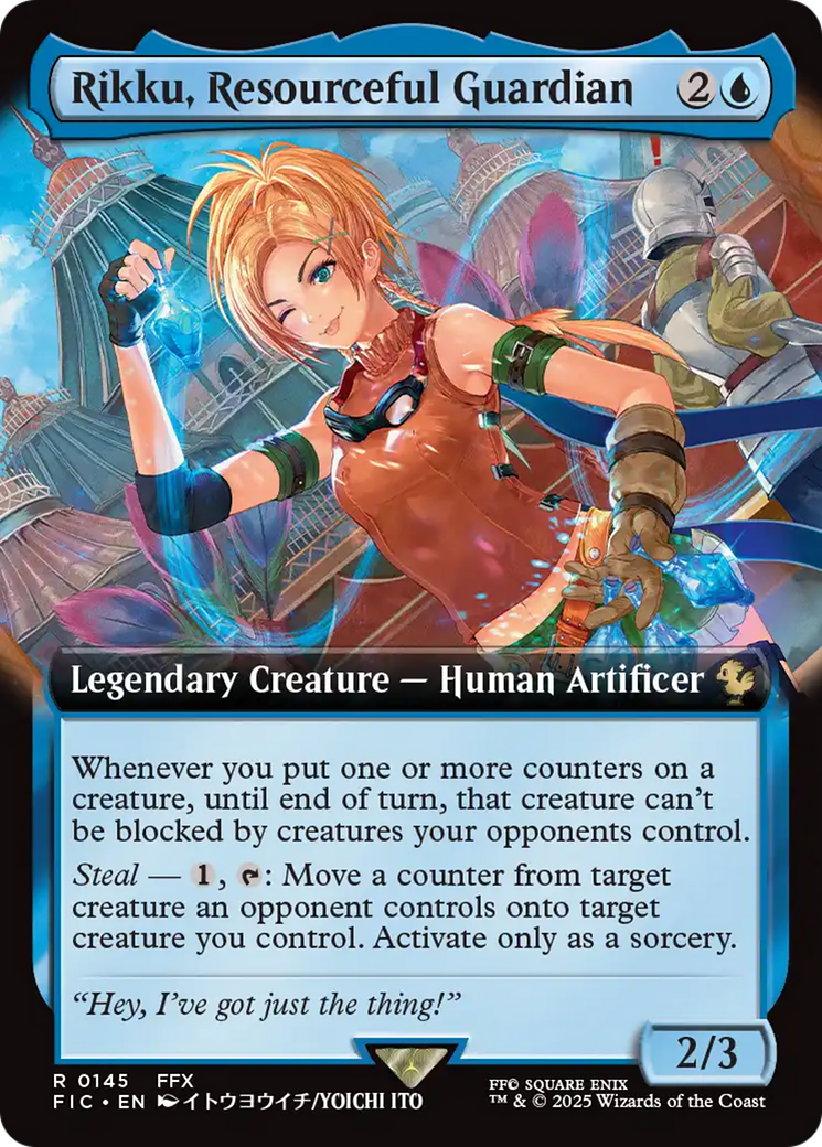 Rikku, Resourceful Guardian (Extended Art) [FINAL FANTASY Commander] | Mega City Incorporated