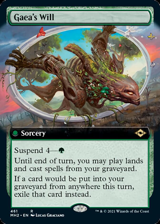 Gaea's Will (Extended Art) [Modern Horizons 2] | Mega City Incorporated