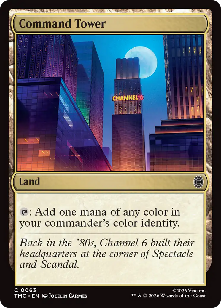 Command Tower [Teenage Mutant Ninja Turtles Commander] | Mega City Incorporated