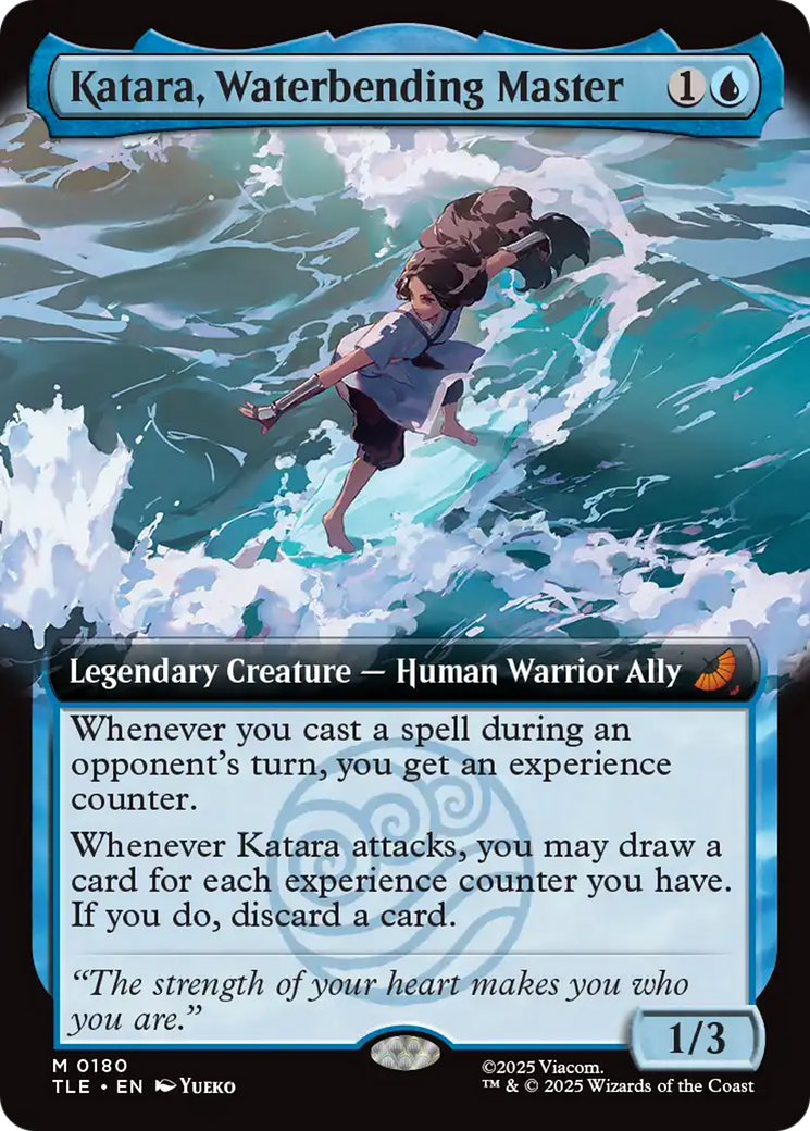 Katara, Waterbending Master (Extended Art) [Avatar: The Last Airbender: Eternal-Legal] | Mega City Incorporated