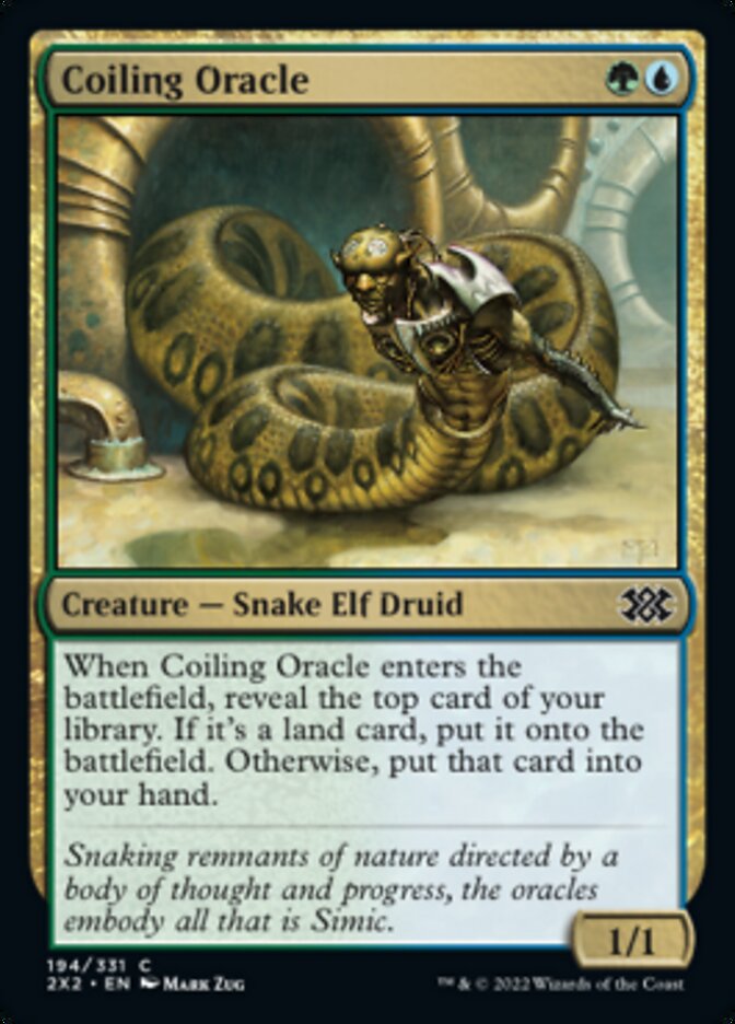 Coiling Oracle [Double Masters 2022] | Mega City Incorporated