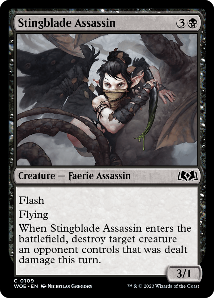 Stingblade Assassin [Wilds of Eldraine] | Mega City Incorporated