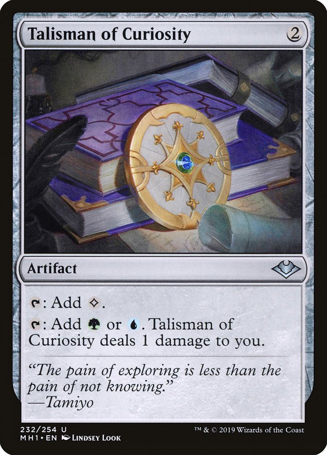 Talisman of Curiosity [Modern Horizons] | Mega City Incorporated