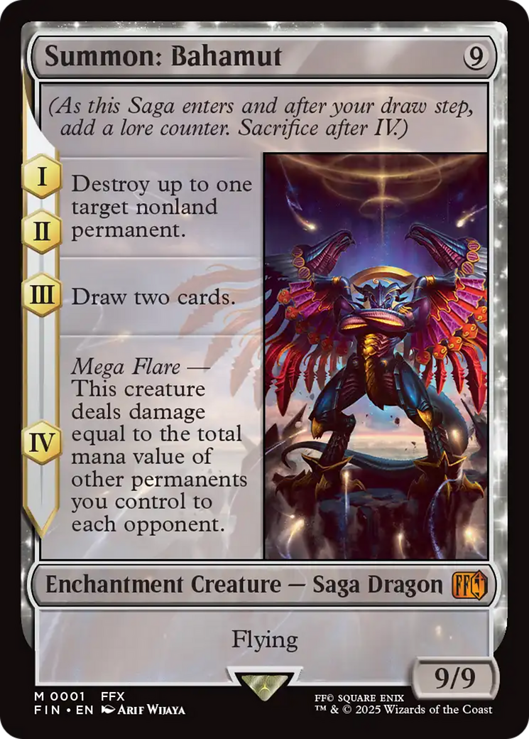 Summon: Bahamut [FINAL FANTASY] | Mega City Incorporated