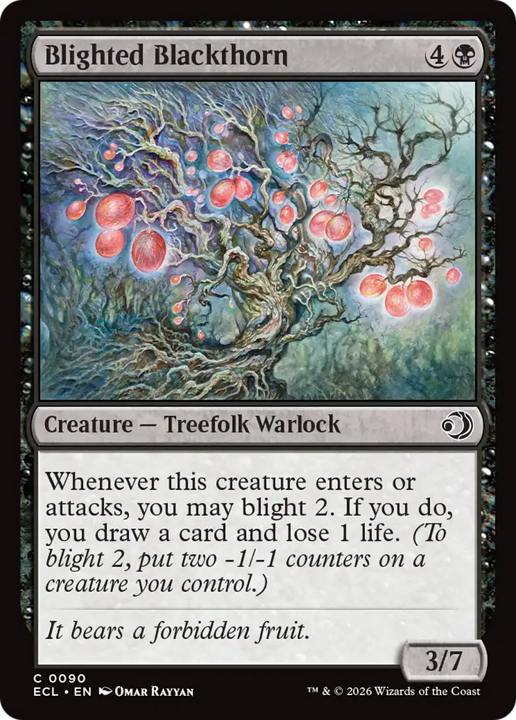 Blighted Blackthorn [Lorwyn Eclipsed] | Mega City Incorporated