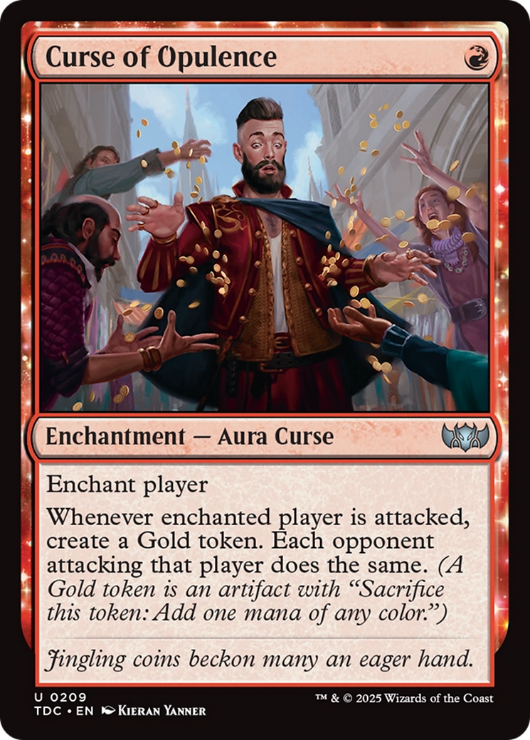 Curse of Opulence [Tarkir: Dragonstorm Commander] | Mega City Incorporated