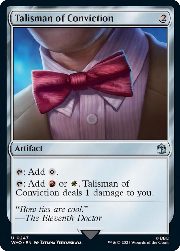 Talisman of Conviction [Doctor Who] | Mega City Incorporated