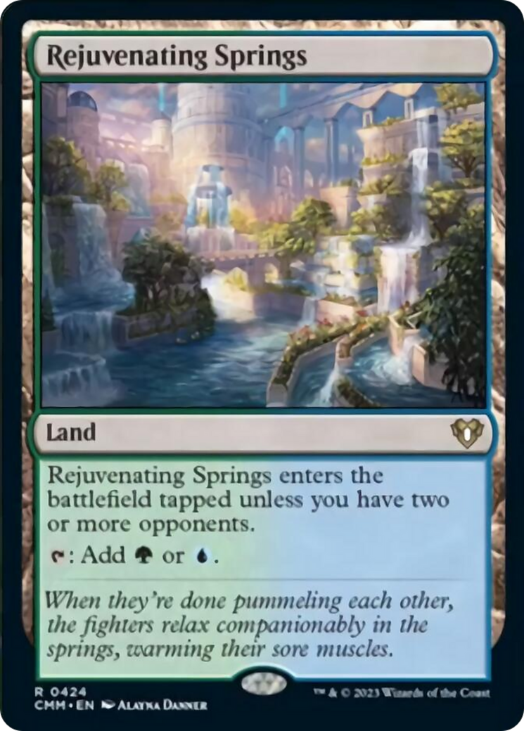 Rejuvenating Springs [Commander Masters] | Mega City Incorporated