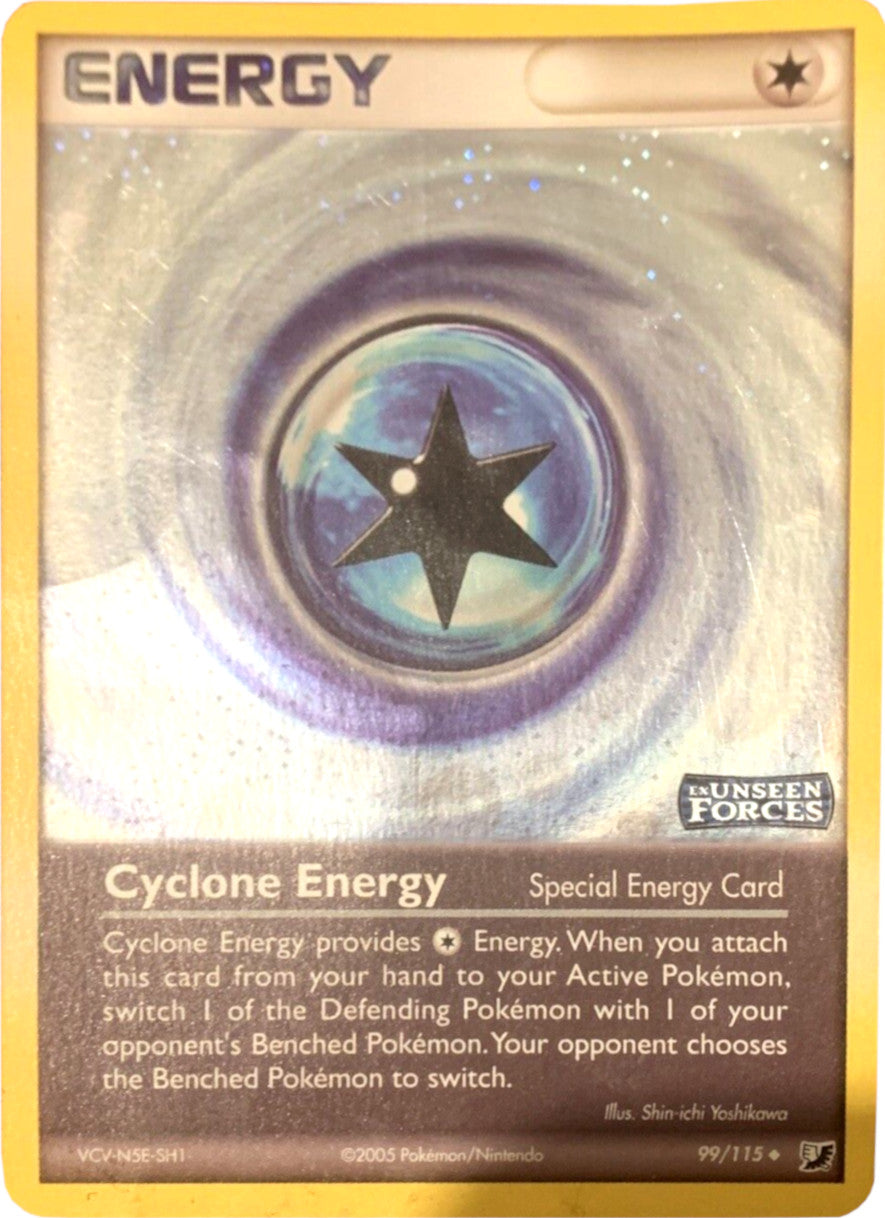 Cyclone Energy (99/115) (Stamped) [EX: Unseen Forces] | Mega City Incorporated