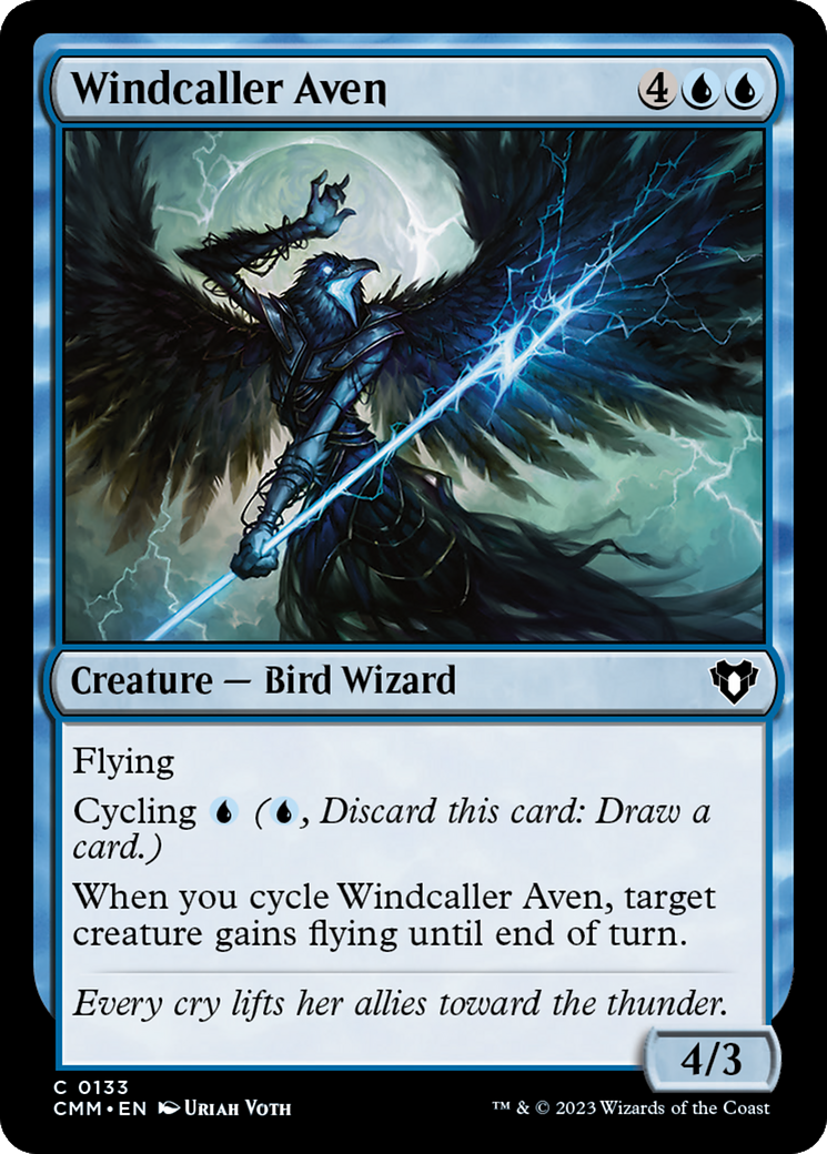 Windcaller Aven [Commander Masters] | Mega City Incorporated