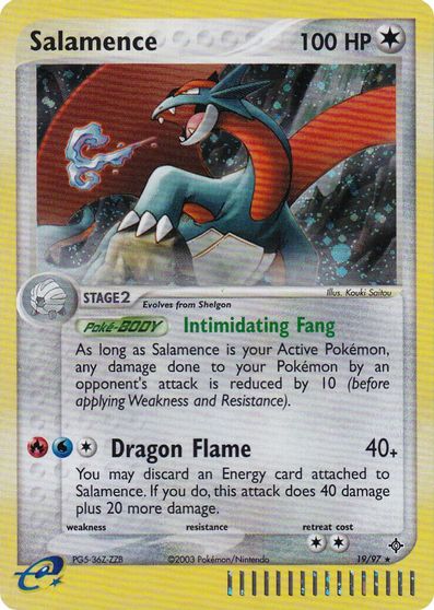 Salamence (19/97) (League Promo 2004) [League & Championship Cards] | Mega City Incorporated