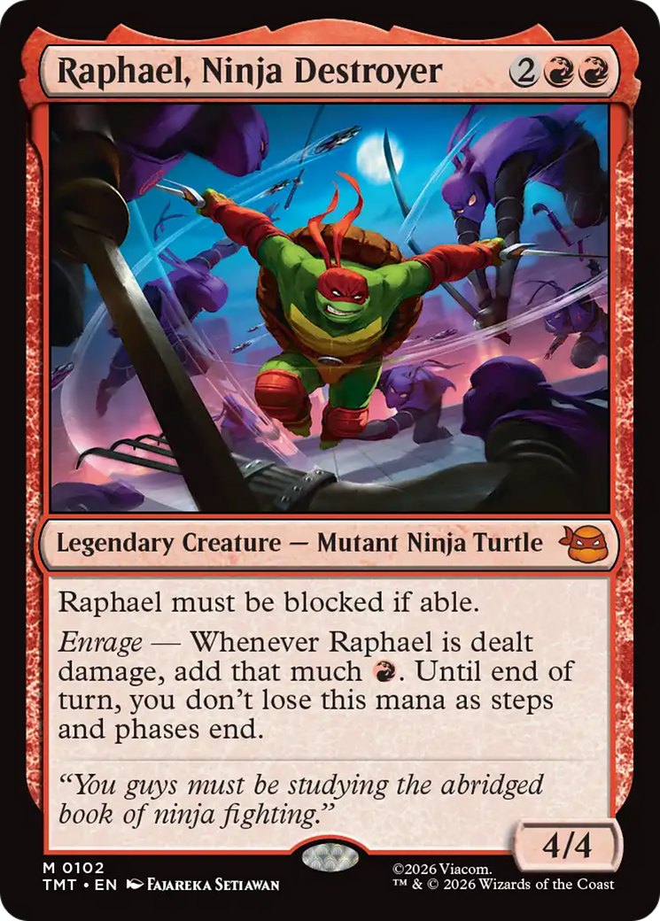 Raphael, Ninja Destroyer [Teenage Mutant Ninja Turtles] | Mega City Incorporated