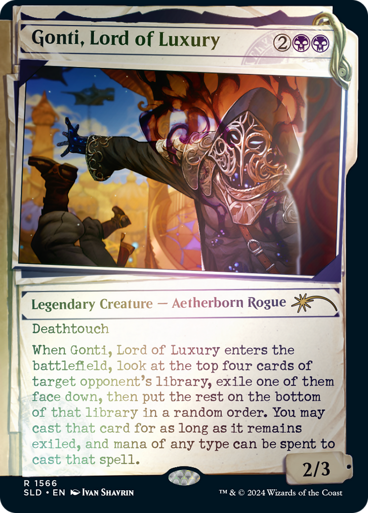 Gonti, Night Minister [Aetherdrift Promos] | Mega City Incorporated