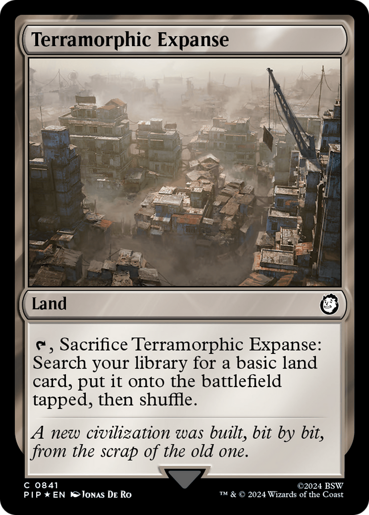 Terramorphic Expanse (Surge Foil) [Fallout] | Mega City Incorporated