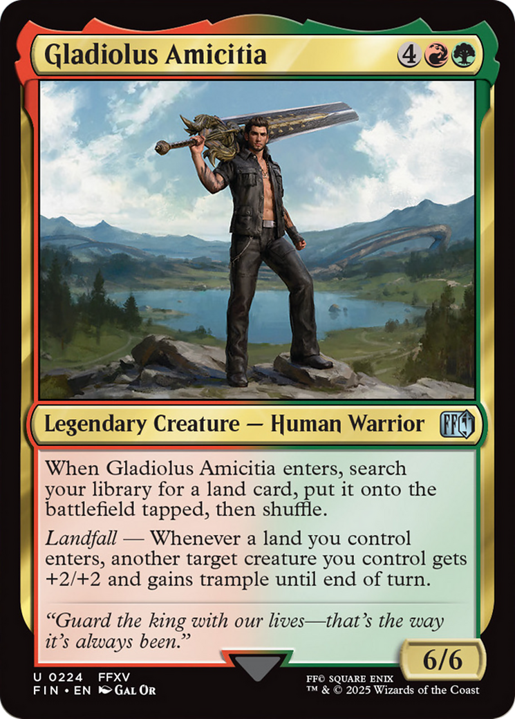 Gladiolus Amicitia [FINAL FANTASY] | Mega City Incorporated