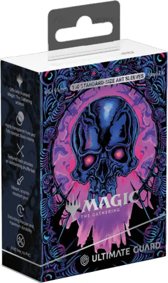 Ultimate Guard Art Sleeves MTG Mana Token Swamp Black | Mega City Incorporated