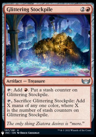 Glittering Stockpile [The List] | Mega City Incorporated