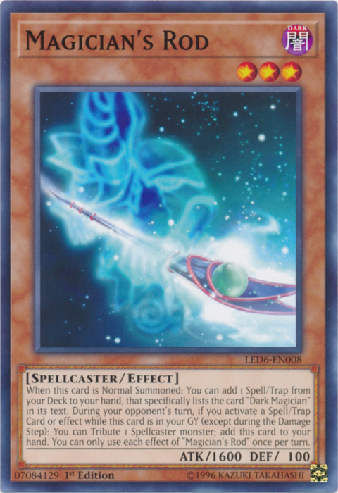 Magician's Rod [LED6-EN008] Common | Mega City Incorporated