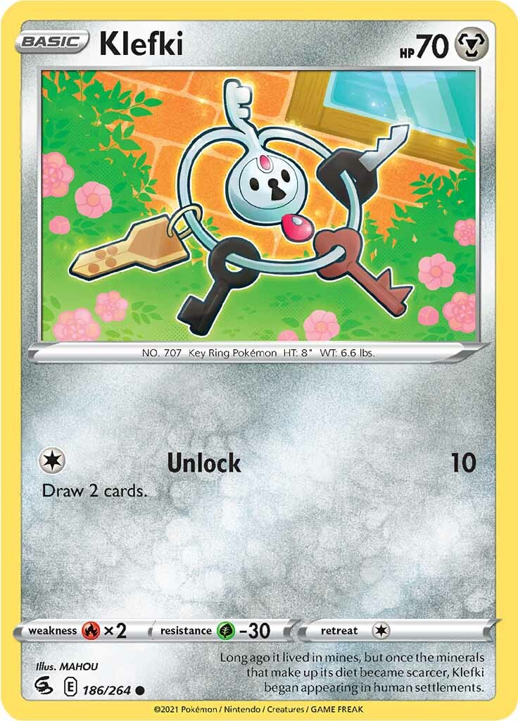 Klefki (186/264) [Sword & Shield: Fusion Strike] | Mega City Incorporated