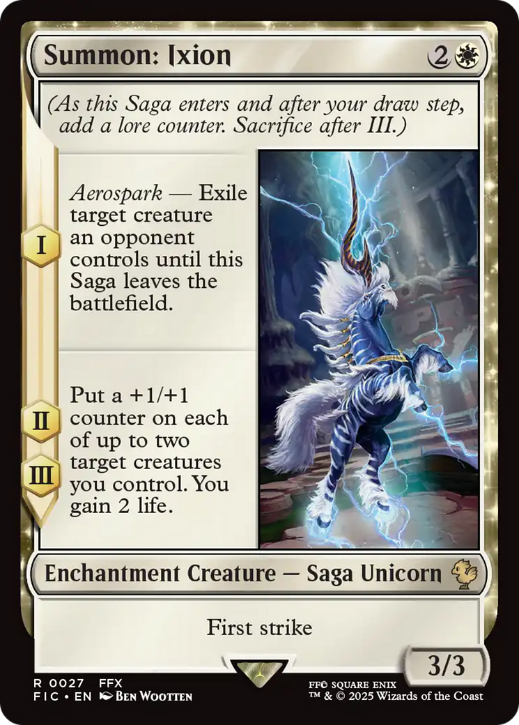 Summon: Ixion [FINAL FANTASY Commander] | Mega City Incorporated