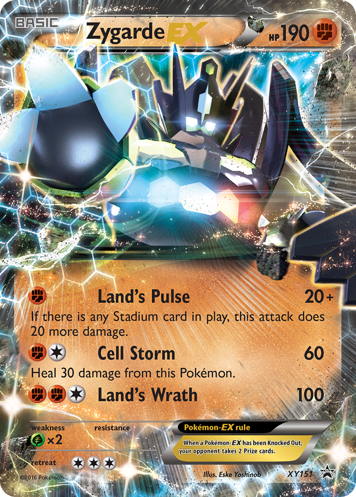 Zygarde EX (XY151) [XY: Black Star Promos] | Mega City Incorporated