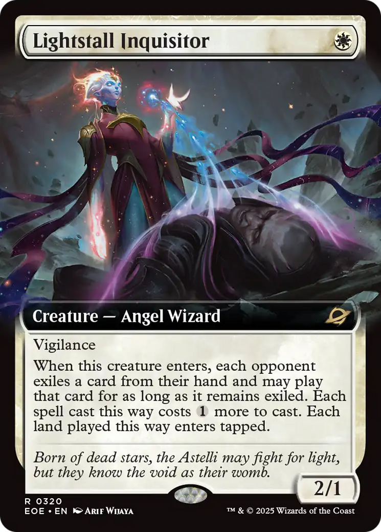 Lightstall Inquisitor (Extended Art) [Edge of Eternities] | Mega City Incorporated