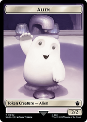 Alien // Cyberman Double-Sided Token [Doctor Who Tokens] | Mega City Incorporated