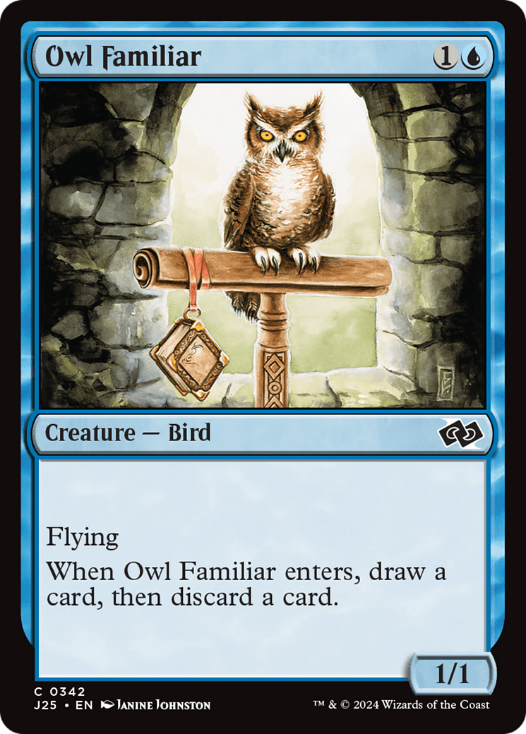 Owl Familiar [Foundations Jumpstart] | Mega City Incorporated