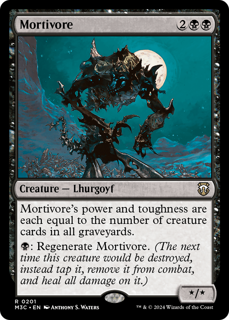 Mortivore (Ripple Foil) [Modern Horizons 3 Commander] | Mega City Incorporated