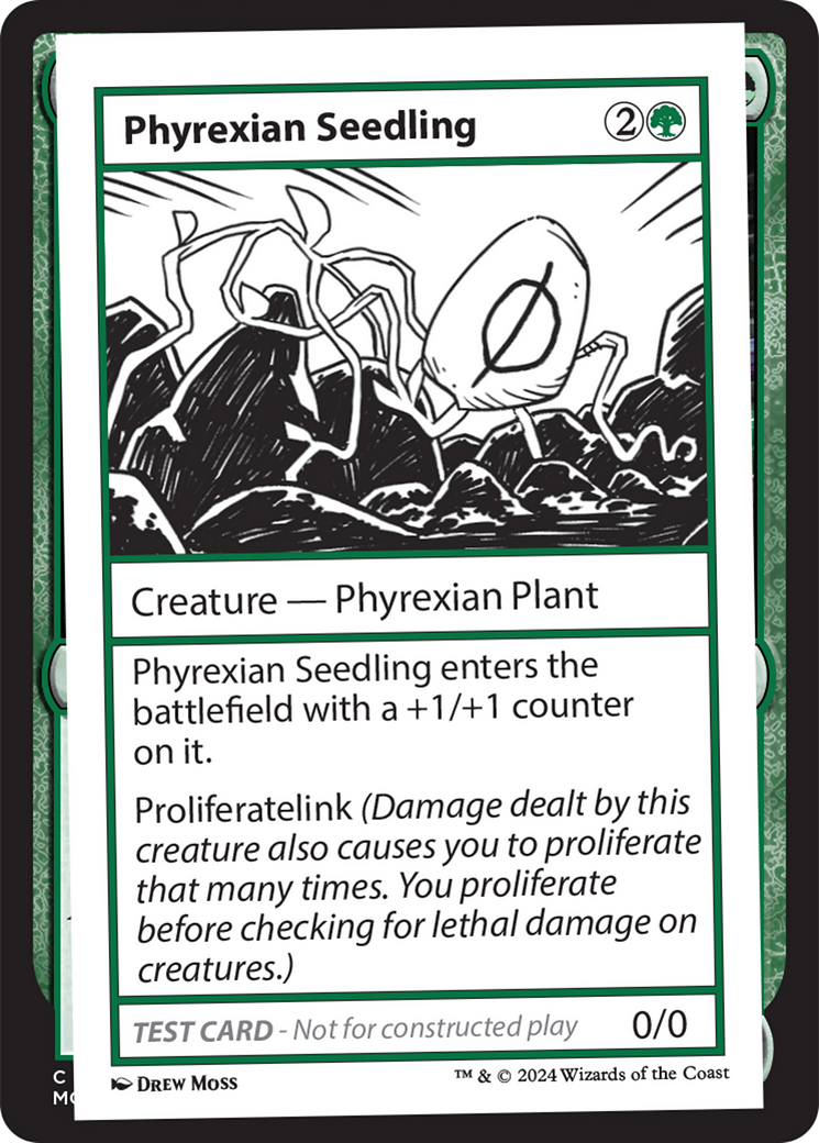 Phyrexian Seedling [Mystery Booster 2 Playtest Cards] | Mega City Incorporated