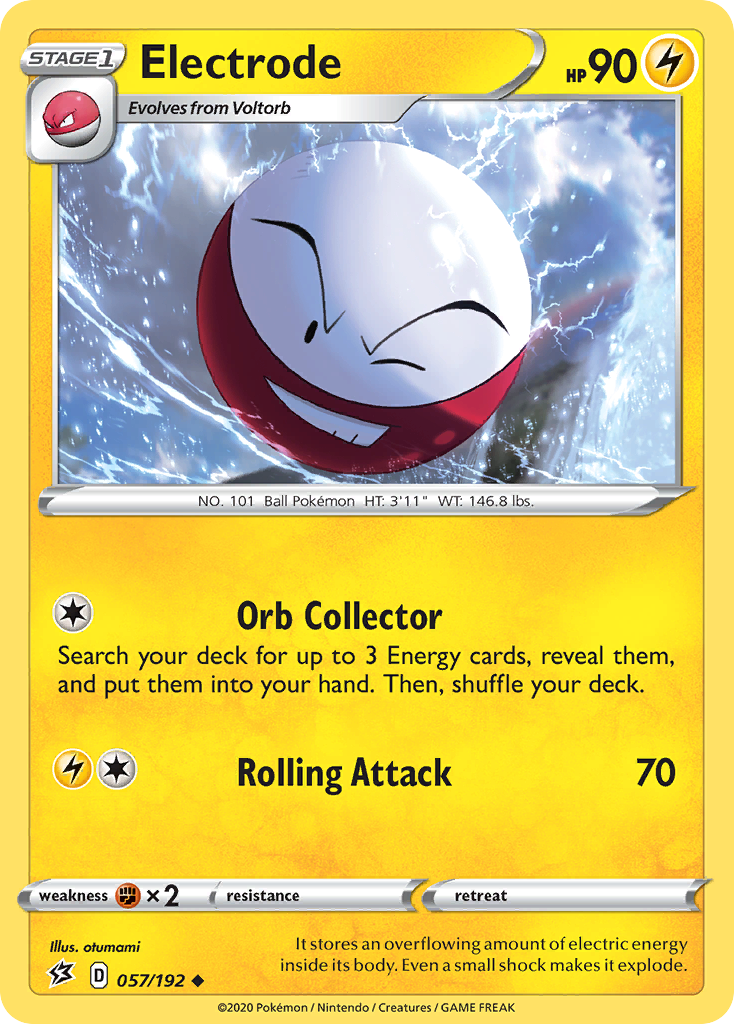 Electrode (057/192) [Sword & Shield: Rebel Clash] | Mega City Incorporated