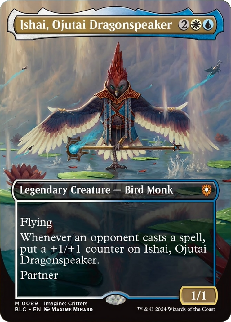 Ishai, Ojutai Dragonspeaker (Borderless) [Bloomburrow Commander] | Mega City Incorporated