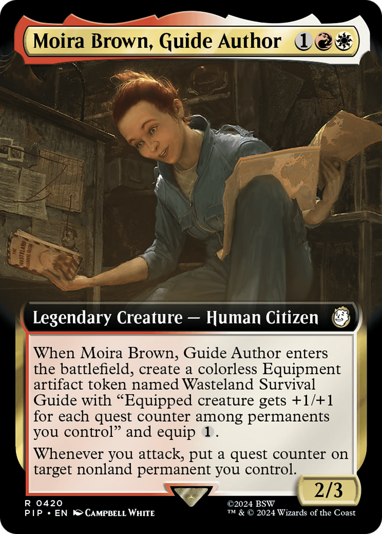 Moira Brown, Guide Author (Extended Art) [Fallout] | Mega City Incorporated