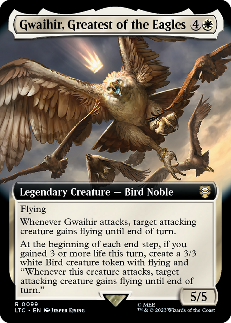 Gwaihir, Greatest of the Eagles (Extended Art) [The Lord of the Rings: Tales of Middle-Earth Commander] | Mega City Incorporated