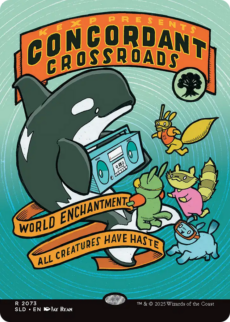 Concordant Crossroads (2073) [Secret Lair Drop Series] | Mega City Incorporated