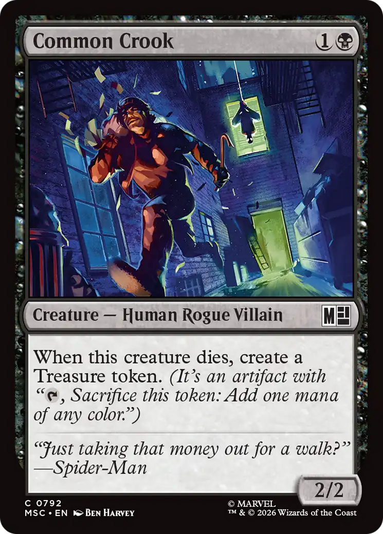 Common Crook [Marvel Super Heroes Commander] | Mega City Incorporated