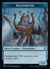 Shapeshifter (024) // Shapeshifter (028) Double-Sided Token [Commander Legends: Battle for Baldur's Gate Tokens] | Mega City Incorporated