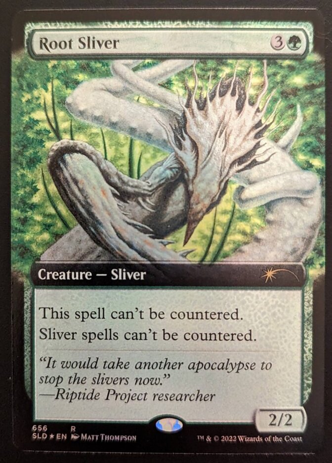 Root Sliver (Extended Art) [Secret Lair Drop Promos] | Mega City Incorporated