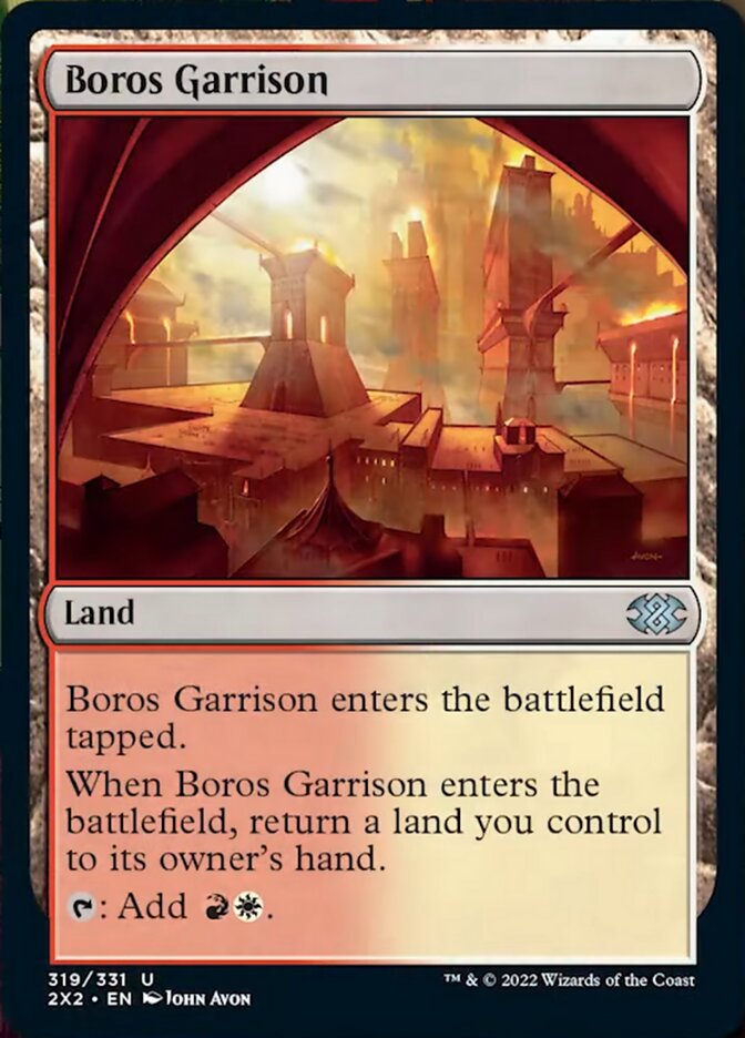 Boros Garrison [Double Masters 2022] | Mega City Incorporated