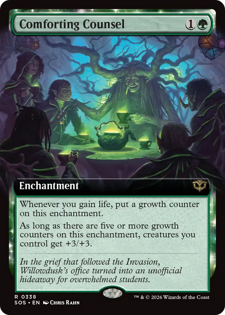 Comforting Counsel (Extended Art) [Secrets of Strixhaven] | Mega City Incorporated