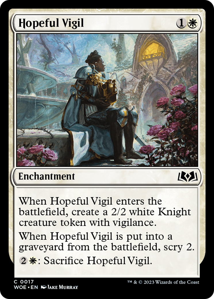 Hopeful Vigil [Wilds of Eldraine] | Mega City Incorporated