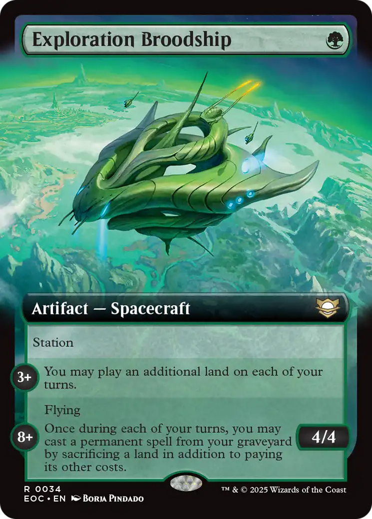 Exploration Broodship (Extended Art) [Edge of Eternities Commander] | Mega City Incorporated