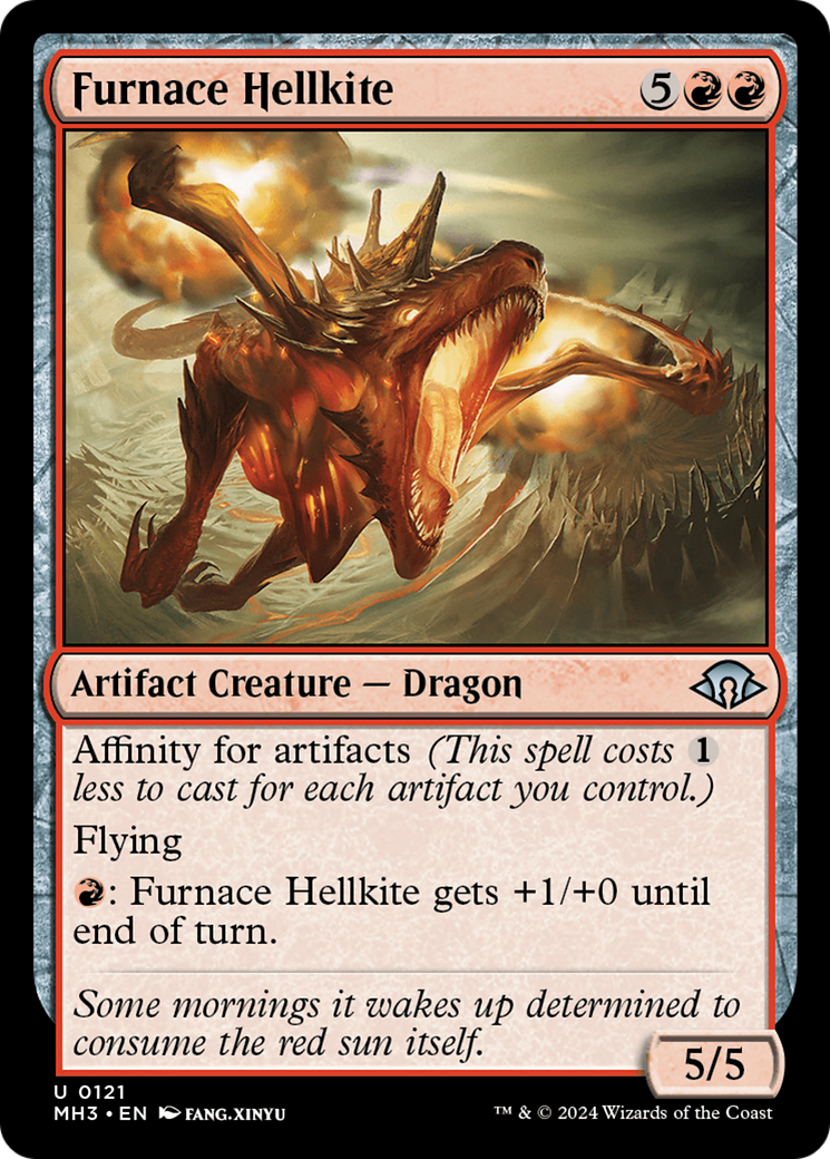 Furnace Hellkite [Modern Horizons 3] | Mega City Incorporated