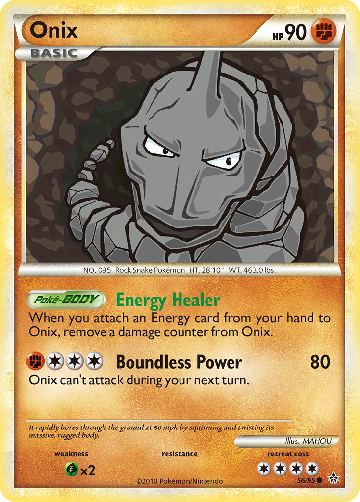 Onix (56/95) [HeartGold & SoulSilver: Unleashed] | Mega City Incorporated