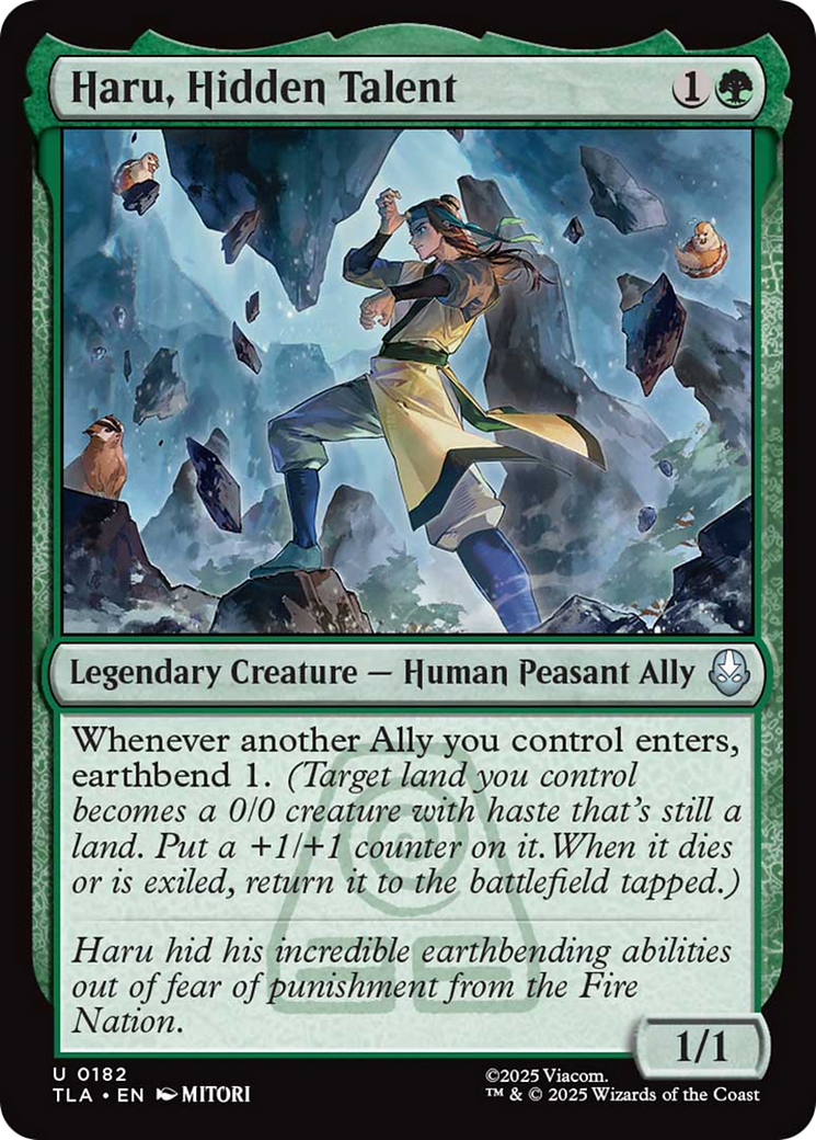 Haru, Hidden Talent [Avatar: The Last Airbender] | Mega City Incorporated